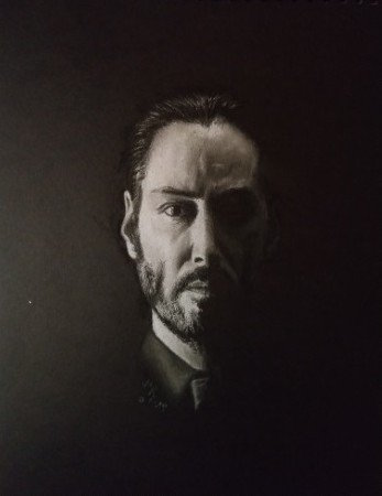 Keanu Reeves - Pastelportret