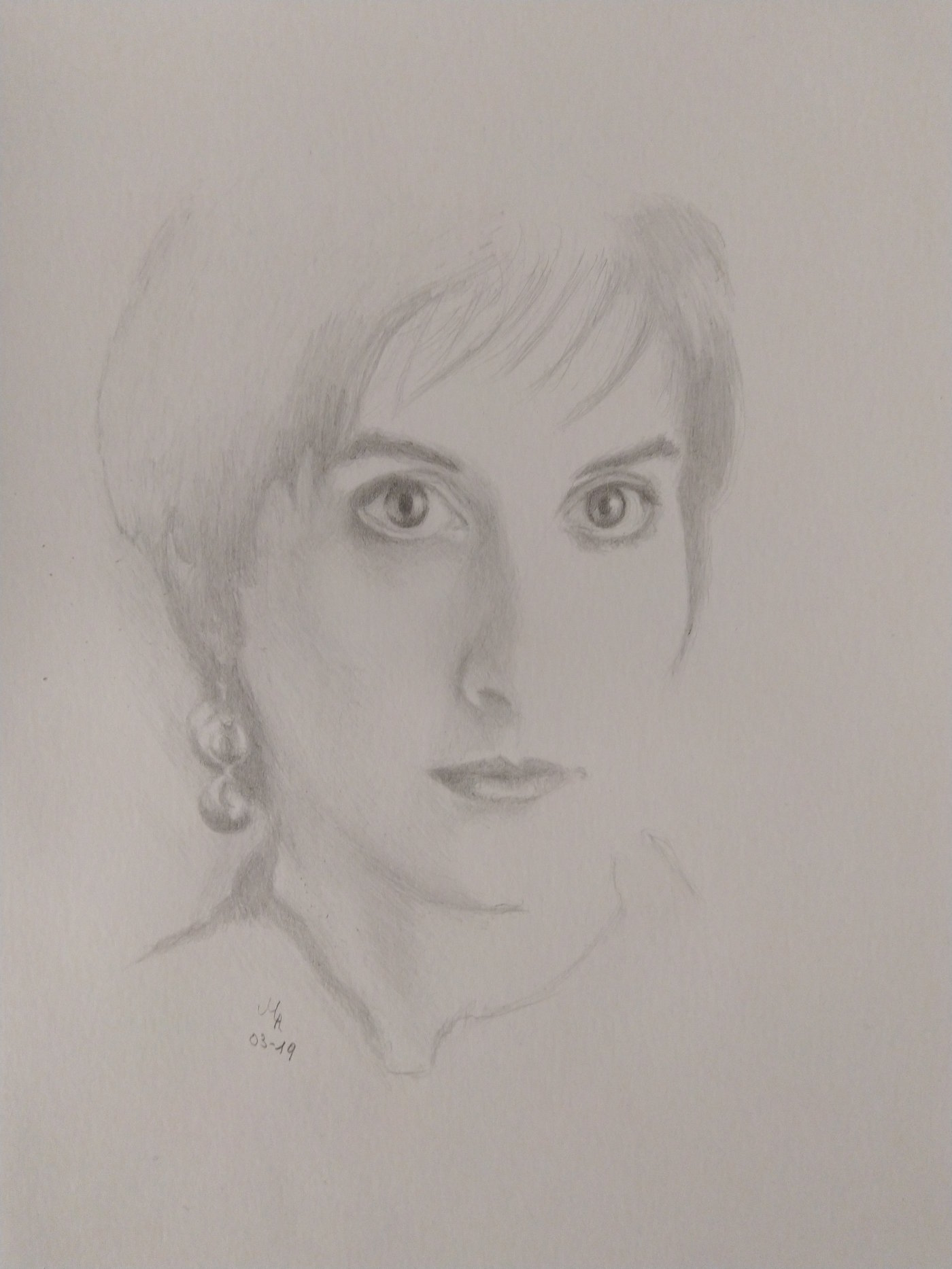 Enya - Celeb portret door Massin Art