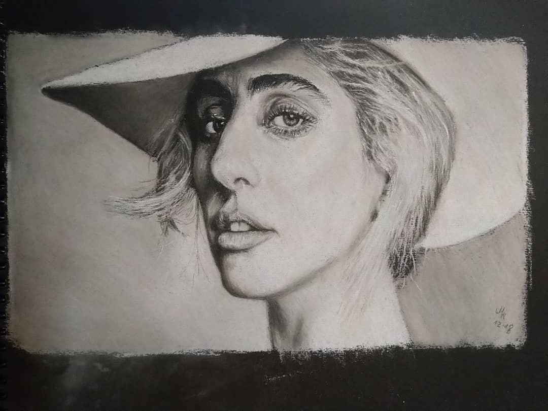 Lady Gaga - Pastelportret