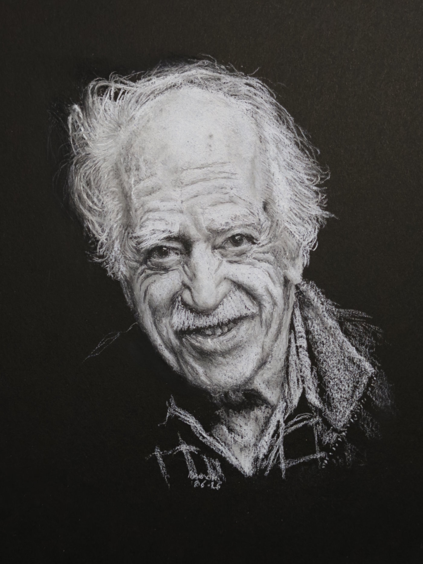 Gaston Beerden - Pastelportret door Massin Art