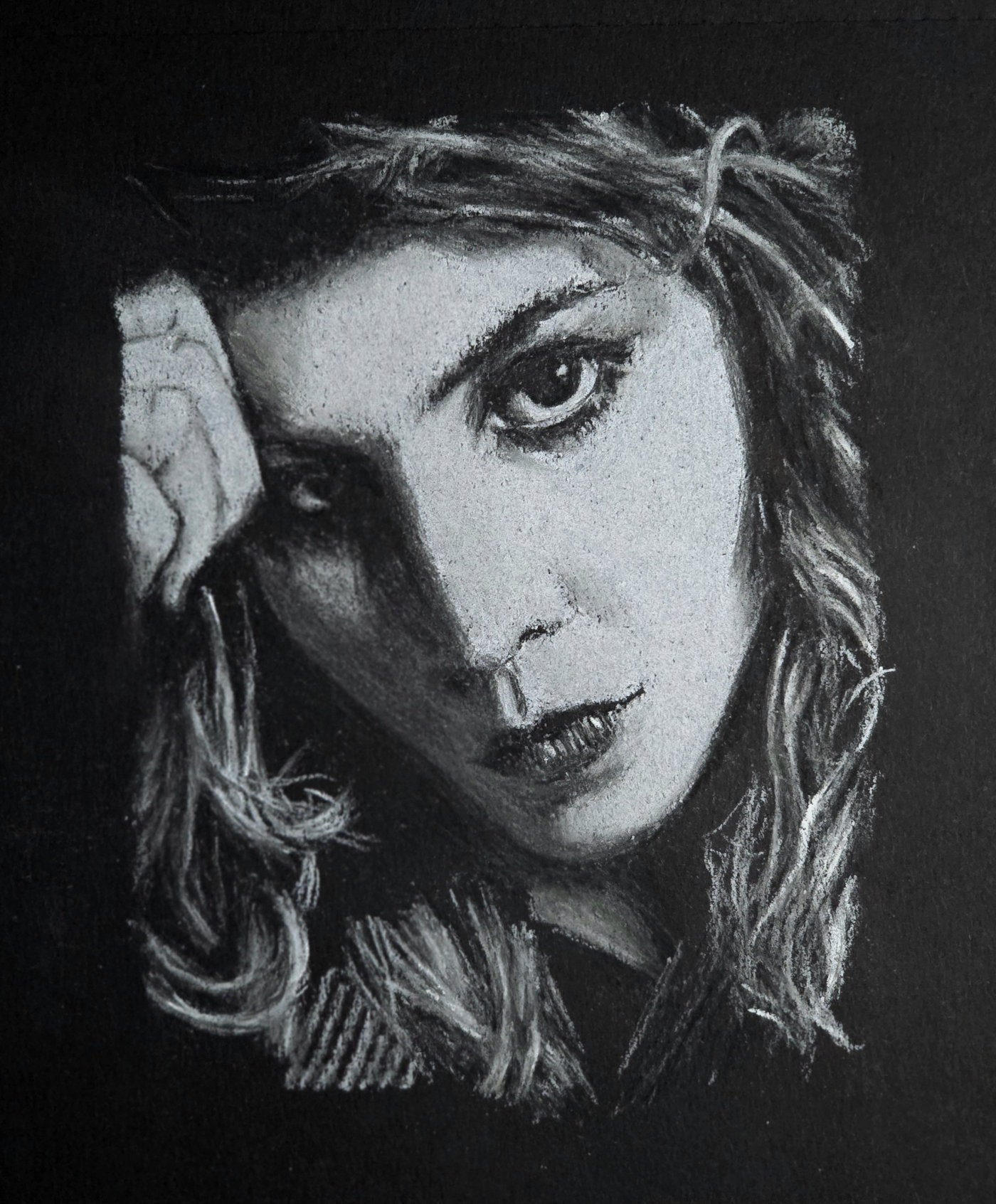 Noomi Rapace - Pastelportret door Massin Art